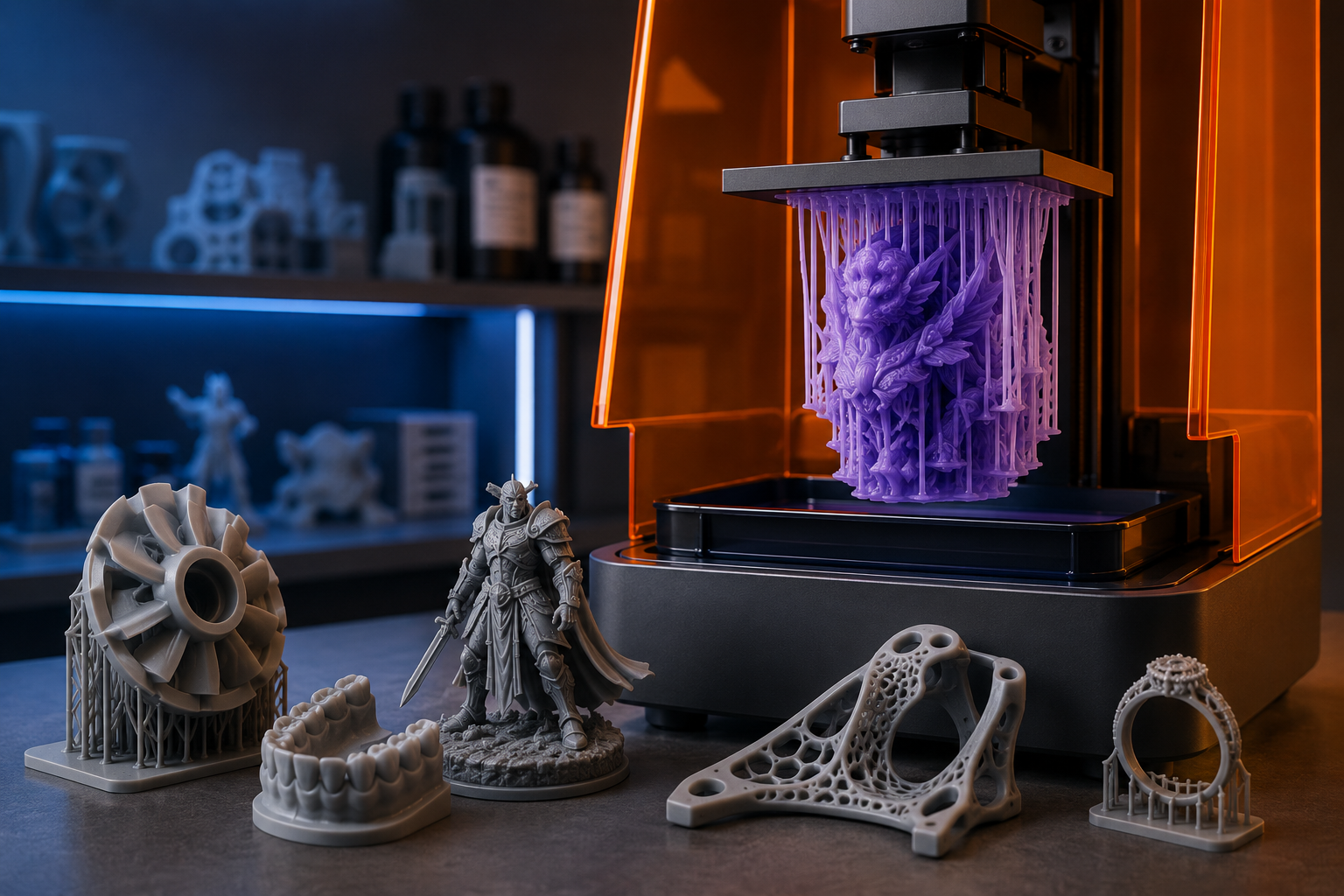 DLP Resin 3D Printing: Faster Production with Exceptional Detail DLP Resin 3D Printing: Faster Production with Exceptional Detail